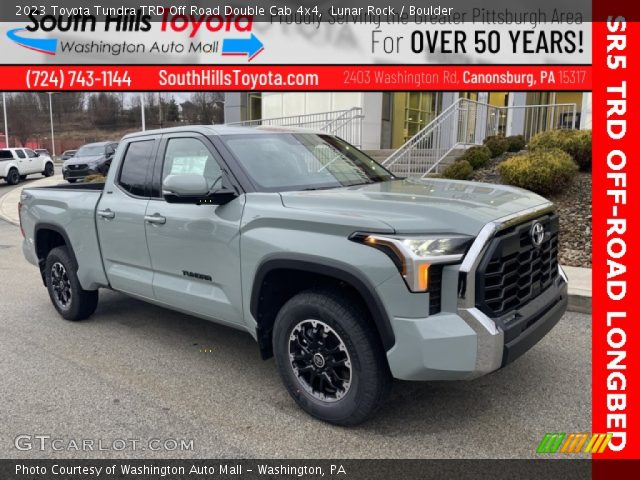 2023 Toyota Tundra TRD Off Road Double Cab 4x4 in Lunar Rock
