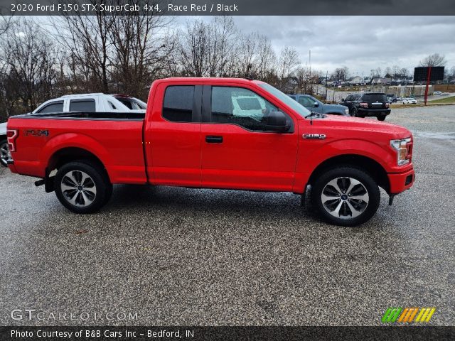 2020 Ford F150 STX SuperCab 4x4 in Race Red