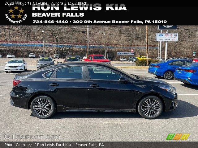 2023 Kia Forte GT-Line in Aurora Black