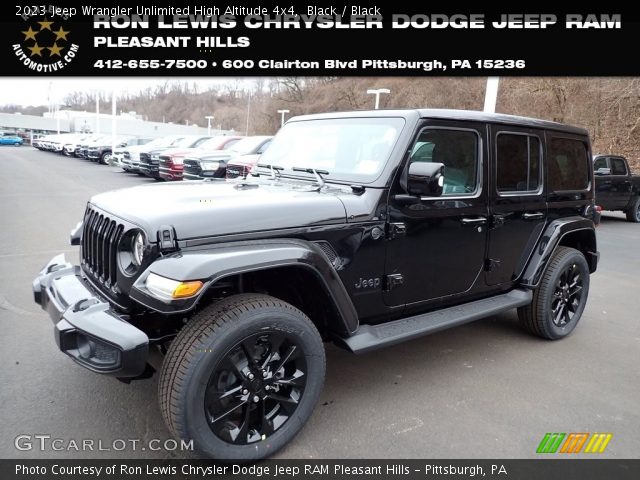 2023 Jeep Wrangler Unlimited High Altitude 4x4 in Black