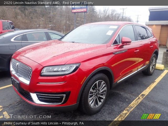 2020 Lincoln Nautilus Standard AWD in Red Carpet