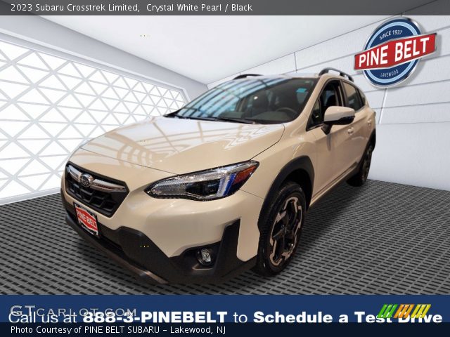2023 Subaru Crosstrek Limited in Crystal White Pearl