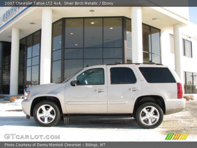 2007 Chevrolet Tahoe LTZ 4x4 in Silver Birch Metallic