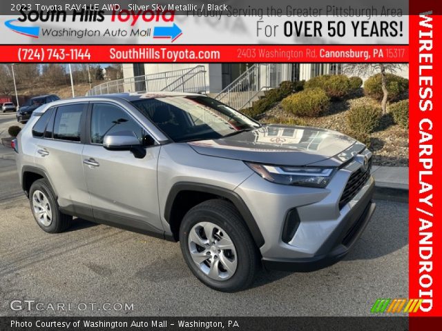2023 Toyota RAV4 LE AWD in Silver Sky Metallic
