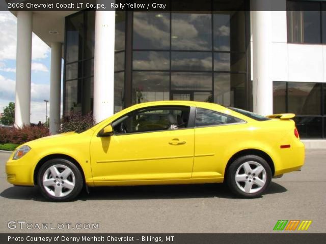 2008 Chevrolet Cobalt LT Coupe in Rally Yellow