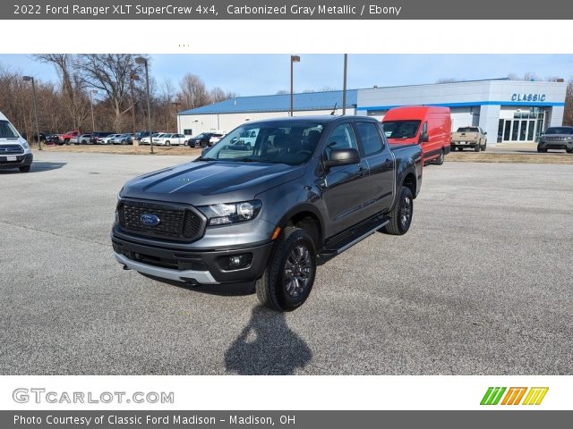 2022 Ford Ranger XLT SuperCrew 4x4 in Carbonized Gray Metallic