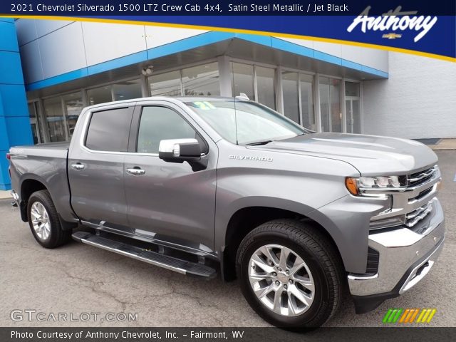 2021 Chevrolet Silverado 1500 LTZ Crew Cab 4x4 in Satin Steel Metallic