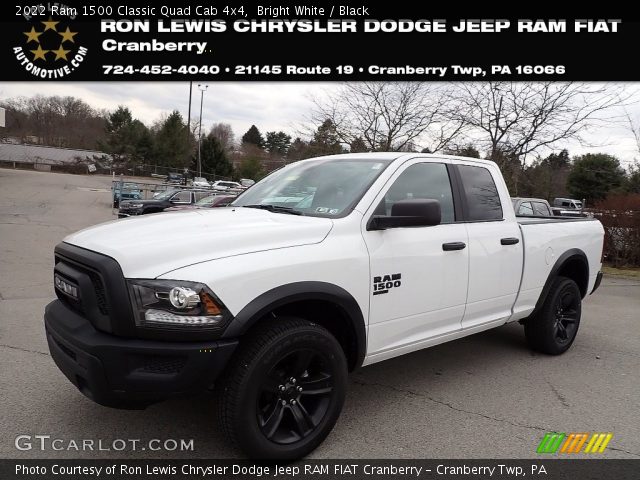 2022 Ram 1500 Classic Quad Cab 4x4 in Bright White