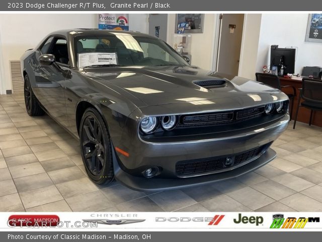 2023 Dodge Challenger R/T Plus in Granite Pearl