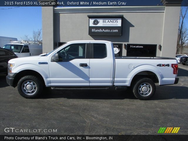 2015 Ford F150 XL SuperCab 4x4 in Oxford White
