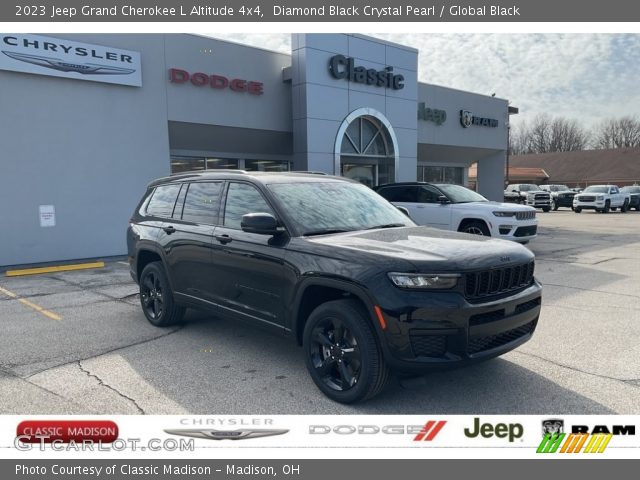 2023 Jeep Grand Cherokee L Altitude 4x4 in Diamond Black Crystal Pearl