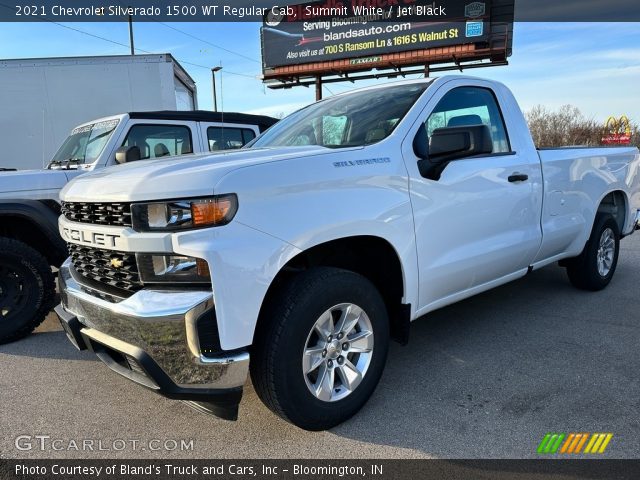 2021 Chevrolet Silverado 1500 WT Regular Cab in Summit White