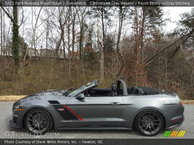 2021 Ford Mustang Roush Stage 3 Convertible in Carbonized Gray Metallic