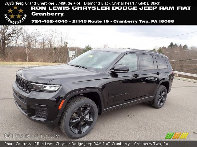 2023 Jeep Grand Cherokee L Altitude 4x4 in Diamond Black Crystal Pearl