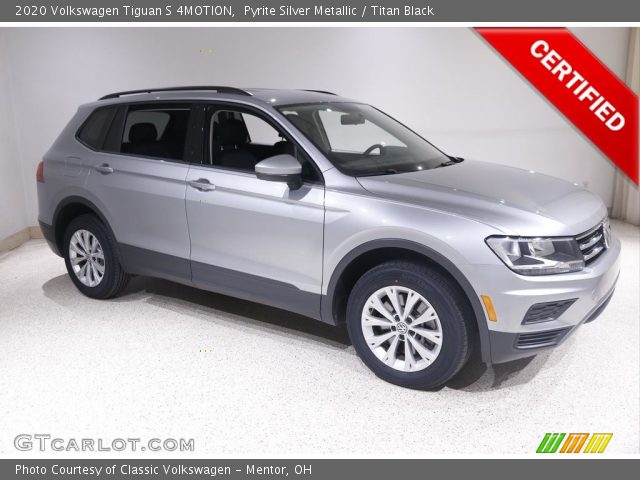 2020 Volkswagen Tiguan S 4MOTION in Pyrite Silver Metallic