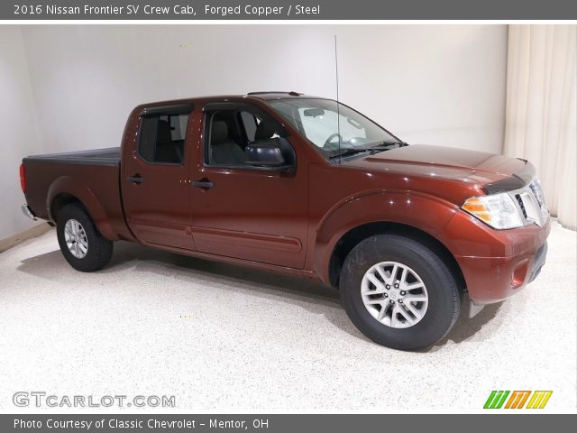 2016 Nissan Frontier SV Crew Cab in Forged Copper