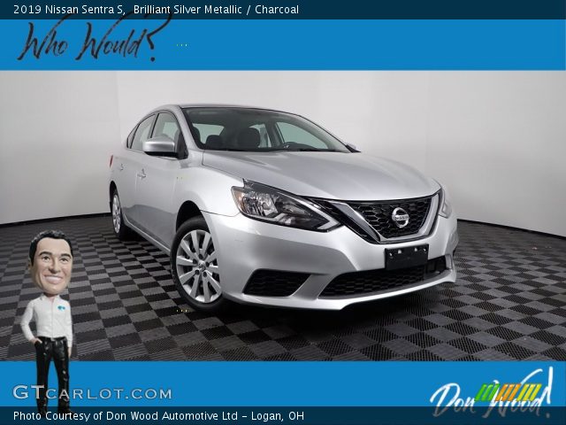 2019 Nissan Sentra S in Brilliant Silver Metallic