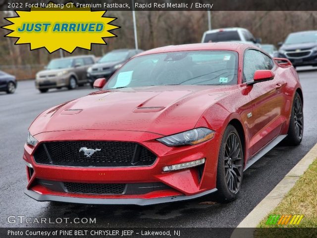 2022 Ford Mustang GT Premium Fastback in Rapid Red Metallic