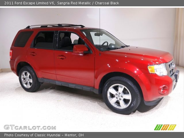 2011 Ford Escape Limited V6 in Sangria Red Metallic