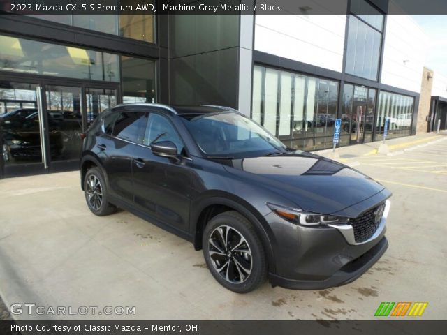 2023 Mazda CX-5 S Premium AWD in Machine Gray Metallic