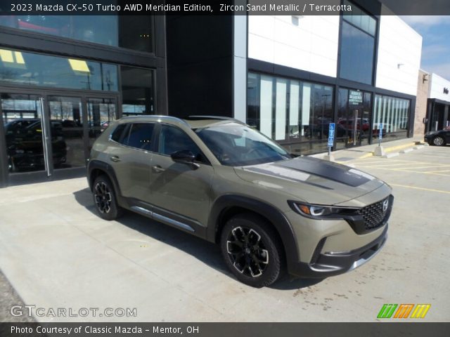 2023 Mazda CX-50 Turbo AWD Meridian Edition in Zircon Sand Metallic