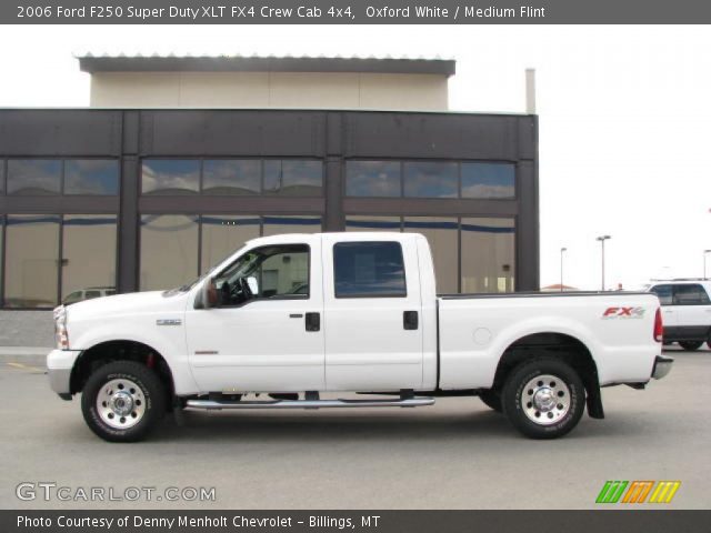 2006 Ford F250 Super Duty XLT FX4 Crew Cab 4x4 in Oxford White