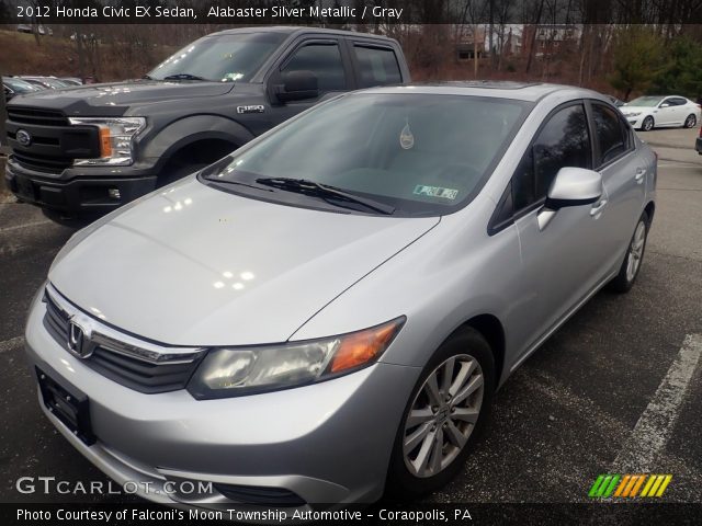 2012 Honda Civic EX Sedan in Alabaster Silver Metallic
