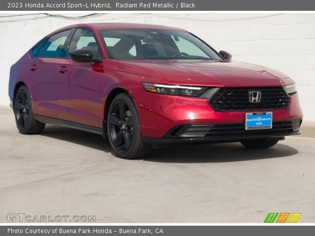 2023 Honda Accord Sport-L Hybrid in Radiant Red Metallic