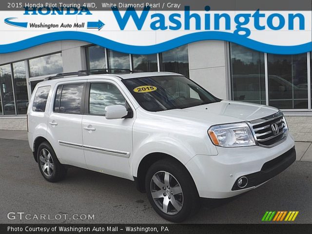 2015 Honda Pilot Touring 4WD in White Diamond Pearl