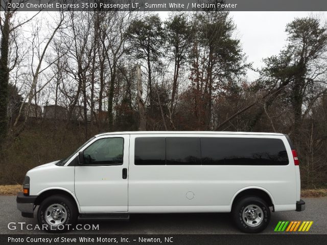 2020 Chevrolet Express 3500 Passenger LT in Summit White