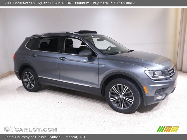 2018 Volkswagen Tiguan SEL 4MOTION in Platinum Gray Metallic