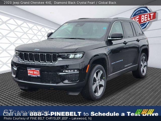 2023 Jeep Grand Cherokee 4XE in Diamond Black Crystal Pearl