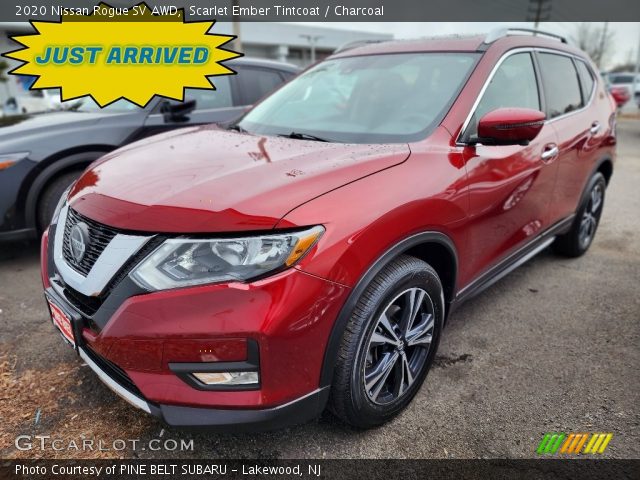 2020 Nissan Rogue SV AWD in Scarlet Ember Tintcoat