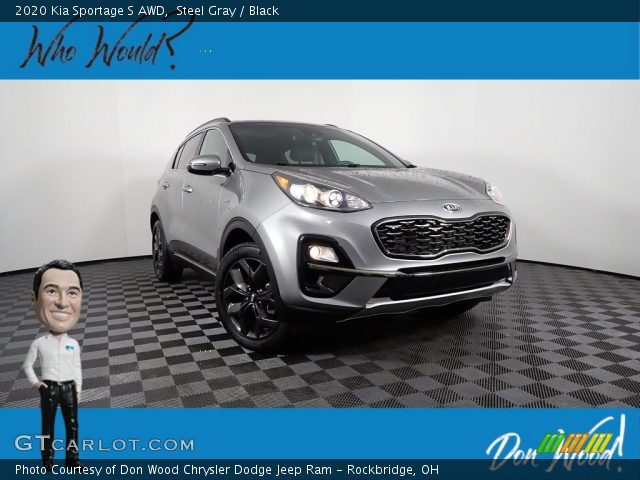 2020 Kia Sportage S AWD in Steel Gray