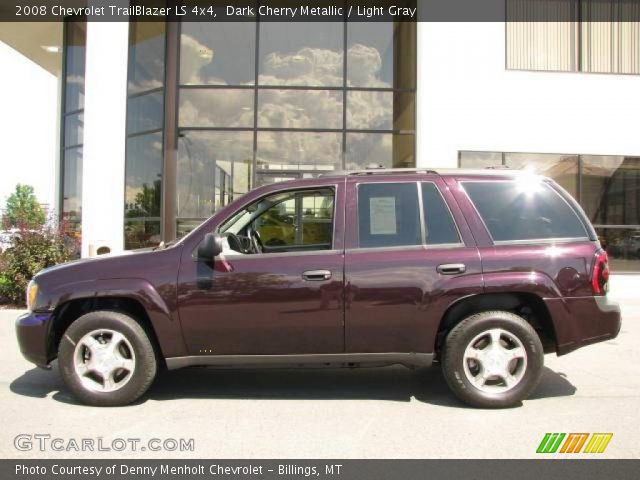 2008 Chevrolet TrailBlazer LS 4x4 in Dark Cherry Metallic