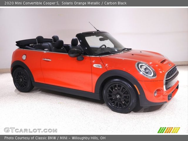 2020 Mini Convertible Cooper S in Solaris Orange Metallic