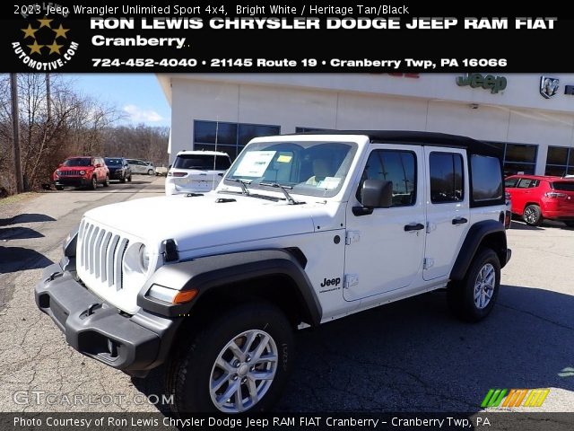 2023 Jeep Wrangler Unlimited Sport 4x4 in Bright White