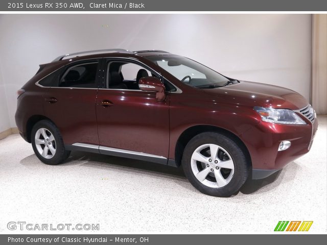2015 Lexus RX 350 AWD in Claret Mica