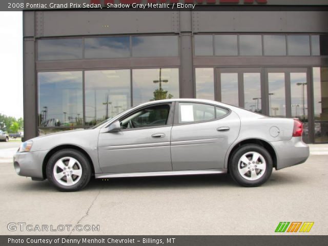 2008 Pontiac Grand Prix Sedan in Shadow Gray Metallic