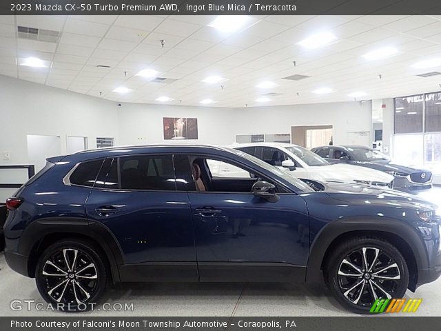 2023 Mazda CX-50 Turbo Premium AWD in Ingot Blue Mica