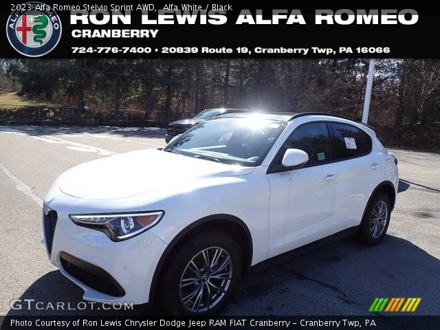 2023 Alfa Romeo Stelvio Sprint AWD in Alfa White