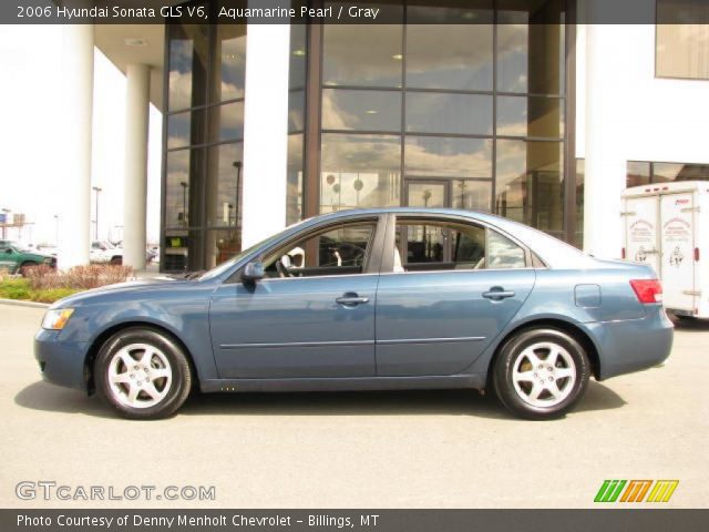 2006 Hyundai Sonata GLS V6 in Aquamarine Pearl