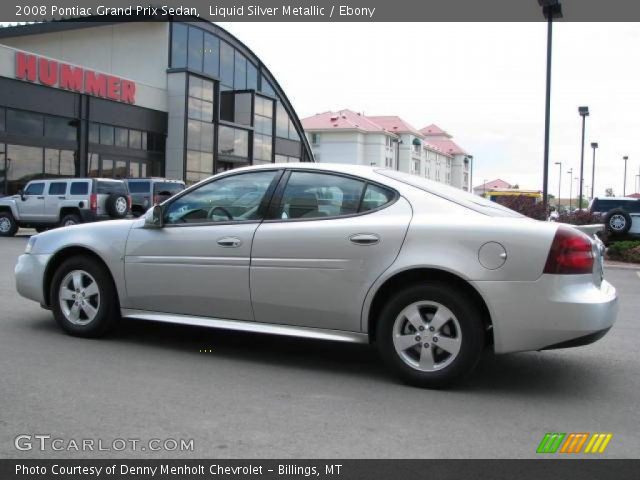 2008 Pontiac Grand Prix Sedan in Liquid Silver Metallic