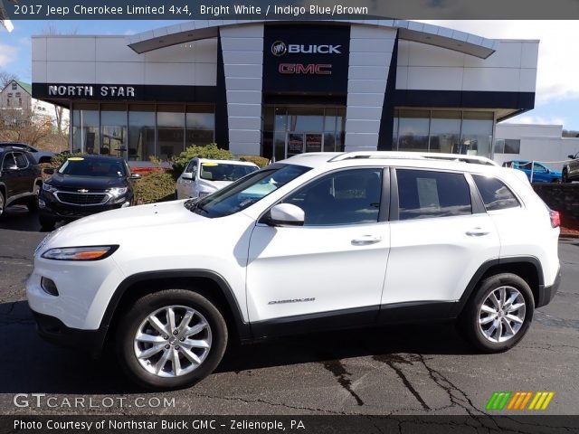 2017 Jeep Cherokee Limited 4x4 in Bright White