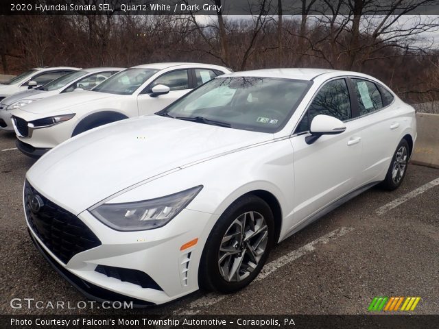 2020 Hyundai Sonata SEL in Quartz White