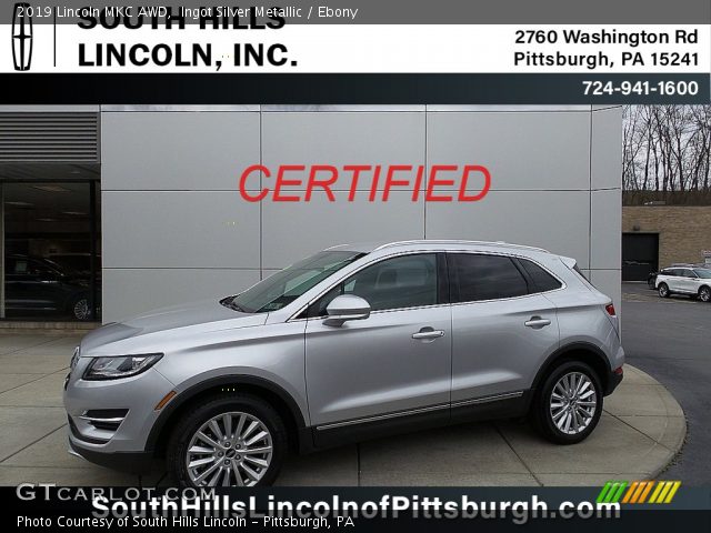 2019 Lincoln MKC AWD in Ingot Silver Metallic