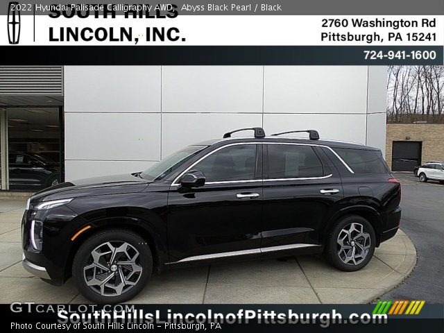 2022 Hyundai Palisade Calligraphy AWD in Abyss Black Pearl