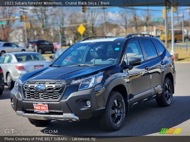 2023 Subaru Forester Wilderness in Crystal Black Silica