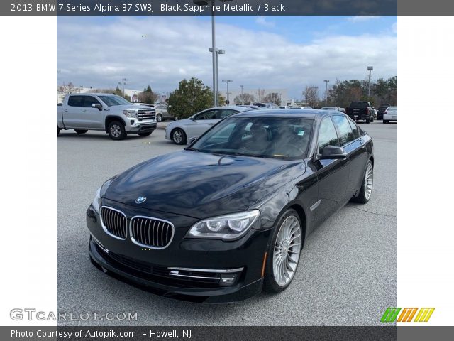 2013 BMW 7 Series Alpina B7 SWB in Black Sapphire Metallic