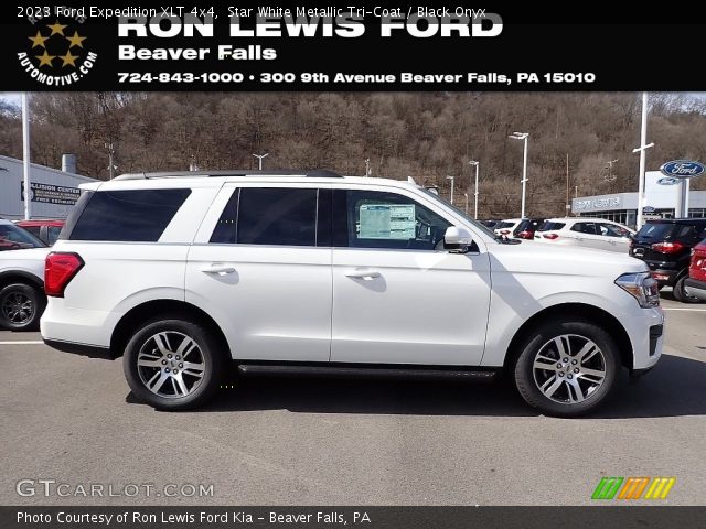 2023 Ford Expedition XLT 4x4 in Star White Metallic Tri-Coat